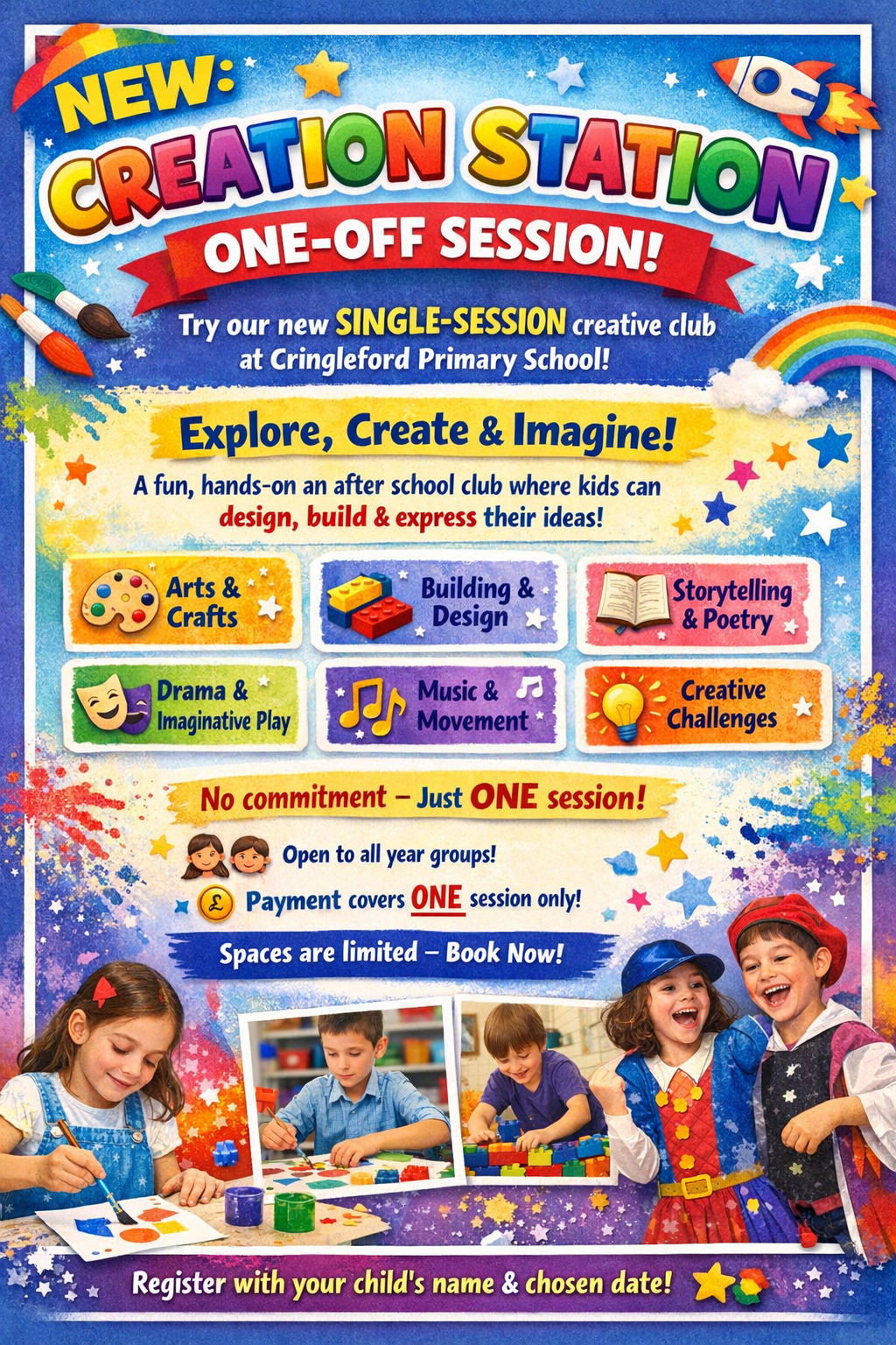 ONE OFF CRINGLEFORD MONDAY SESSION – Mini Moons Creative Co