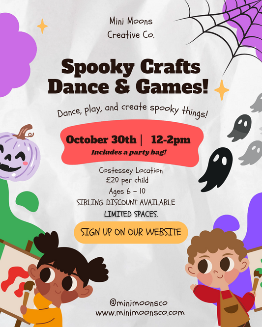 SPOOKY CRAFTS, DANCE & GAMES!